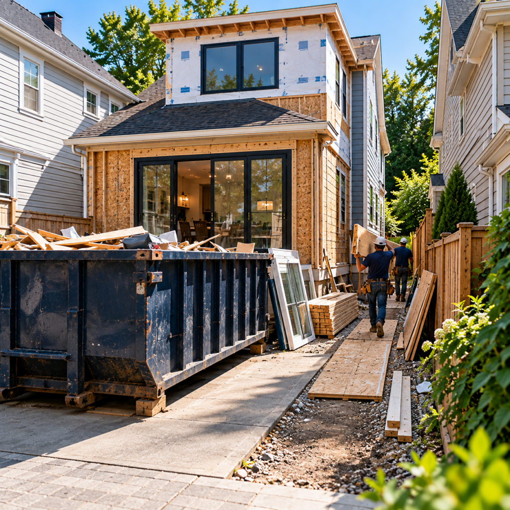 Building ten feet from the neighbours